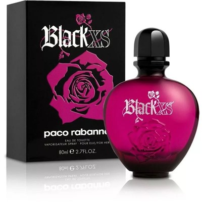Туалетная вода Paco Rabanne Black XS For Her, 80 ml