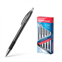 Ручка гел автом R-301 Original Gel Matic&Grip 0.5, черный