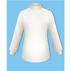 Молочная школьная  водолазка(блузка) для девочки 75818-ДШ20