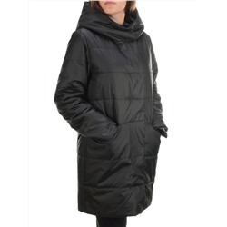 22225 BLACK Куртка демисезонная женская (100 гр. синтепон)