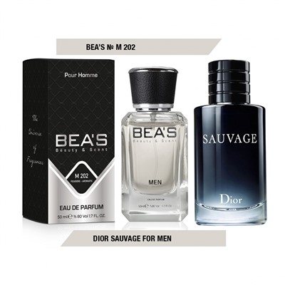 Мужская парфюмерия   Парфюм Beas Dior Sauvage For Men 50 ml арт. M 202