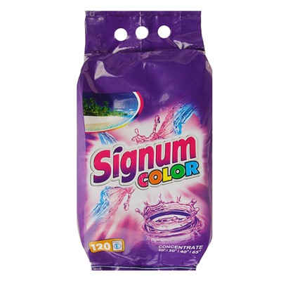 Стиральный порошок Clovin Signum Color для цветного белья ЭКО 10 кг (120 стирок ) пакет