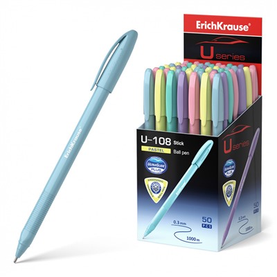 Ручка U-108 Pastel 1.0, синий