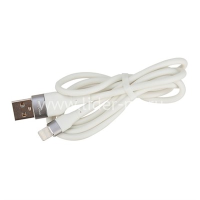 USB кабель Lightning 1.2м MAIMI X61 (белый) 6A