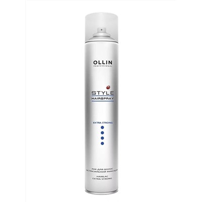 Лак для волос «Ollin Professional» экстрасильная фиксация, 450ml