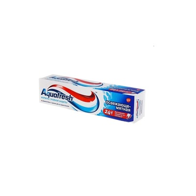 Aquafresh Зубная паста 50мл Освежающе-мятная (синяя)