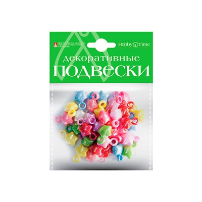 Набор д/дет.творч. подвески из пластика "Звездное небо" 4вида