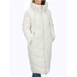 126 WHITE Пальто зимнее женское (200 гр. холлофайбер)