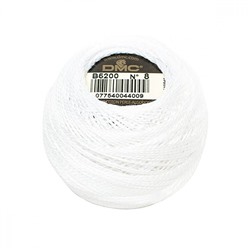 Нитки DMC Pearl Cotton (В5200) 116/8 80м 10гр
