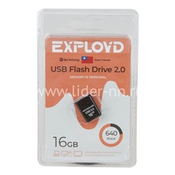 USB Flash 16GB Exployd (640) черный
