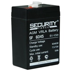 акк. Security VRLA 6- 4.5 (6V, 4.5Ah) (20)