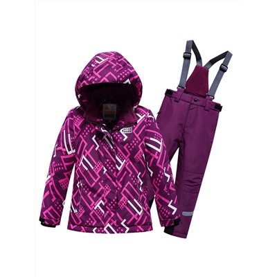 Горнолыжный костюм Valianly подростковый для девочки розового цвета 9222R