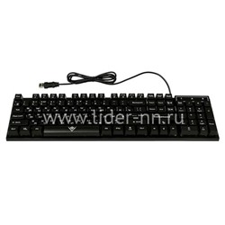 Клавиатура NAKATOMI Gamintg проводная игровая KG-23U USB (черная)