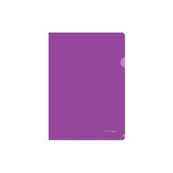 Папка-уголок А4 180мкм пласт.фиолетовая (Berlingo)
