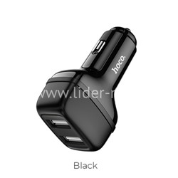 АЗУ 2 USB выхода (2400mAh) HOCO Z36 (черный)