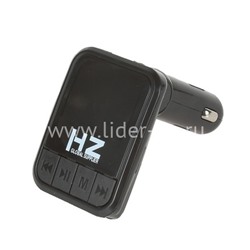 MP3 FM Modulator HZ H6 (2USB/Micro SD/AUX/дисплей/пульт) черный