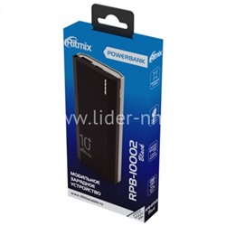 Портативное ЗУ (Power Bank) RITMIX RPB-10002 10000mAh (черный)