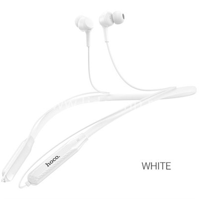Наушники MP3/MP4 HOCO (ES51) Bluetooth вакуумные SPORT белые