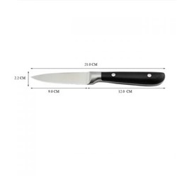 Нож стальной 21 см.1 шт.