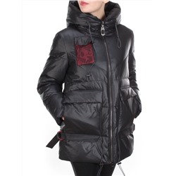 8912 BLACK Куртка зимняя женская CORUSKY (200 гр. холлофайбера)