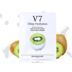 Bioaqua V7 Deep Hydration Увлажняющая Маска с Экстрактом киви 30 гр
