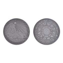 MN020-05 Сувенирная монета Знаки Зодиака Лев, d.4см