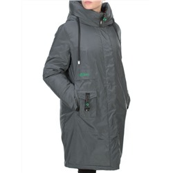 21-975 DARK GREEN Пальто зимнее женское AIKESDFRS (200 гр. холлофайбера)