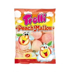 Trolli маршмеллоу персиковое с фруктовой начинкой Peach Mallow 150г