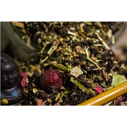 Vitality - Монастырский Черный чай с мятой, душицей, липовым цветом, зверобоем, корнями девясила и шиповником.