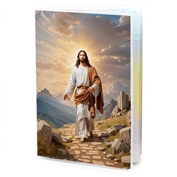 MOB760 Обложка для паспорта ПВХ Иисус