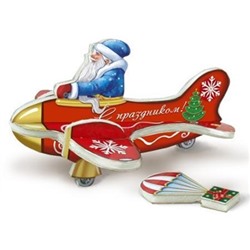 L76(1) Сувенир Дед Мороз на самолете