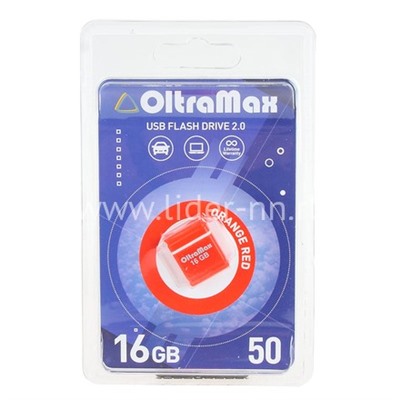 USB Flash 16GB OltraMax (50) оранжевый