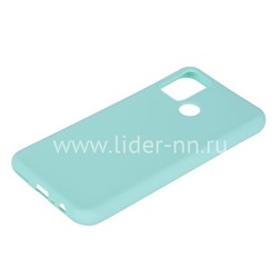 Задняя панель для Xiaomi Redmi 9C Силикон матовый (бирюза)