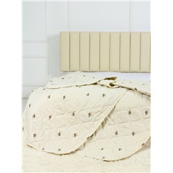 Одеяло 1,5 сп Medium Soft Летнее Camel Wool (верблюжья шерсть) арт. 223 (100 гр/м)