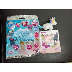 Игрушка для детей в пакетике " Очаровательные пони" Baby Glitter Unicorn(возможно вскрыта упаковка)