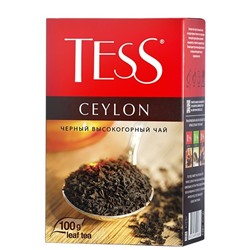 Tecc 100гр Ceiylon, black tea  1*15 (0632-15) Чай