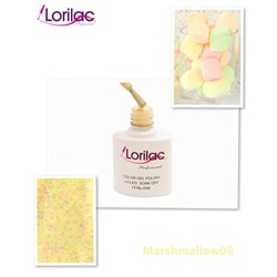 Гель лак Lorilac серия Marshmallow 10 ml #08