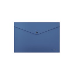 Папка-конверт на кнопке Fizzy Classic, непрозрачная, А4, синий Fizzy ассорти (Erich Krause)