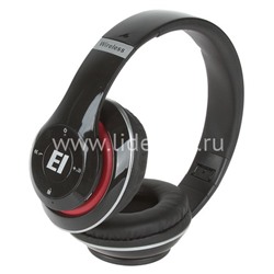 Наушники полноразмерные ELTRONIC (4462) bluetooth/fm/micro SD/AUX черные (в коробке)