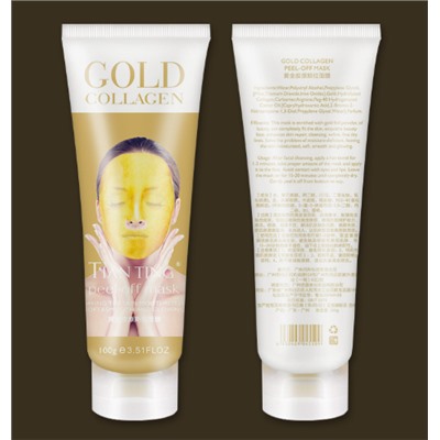 Коллагеновая маска- пленка с ионами золота "Gold Collagen"