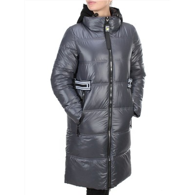 2193 DARK GREY Куртка зимняя женская AIKESDFRS (200 гр. холлофайбера)
