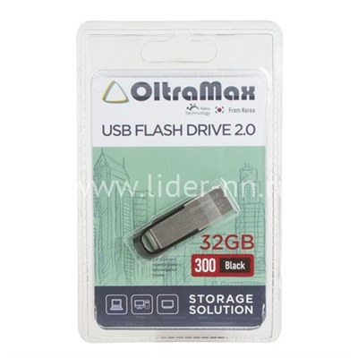 USB Flash 32GB Oltramax (300) черный