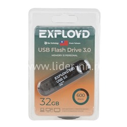 USB Flash 32GB Exployd (600) черный 3.0