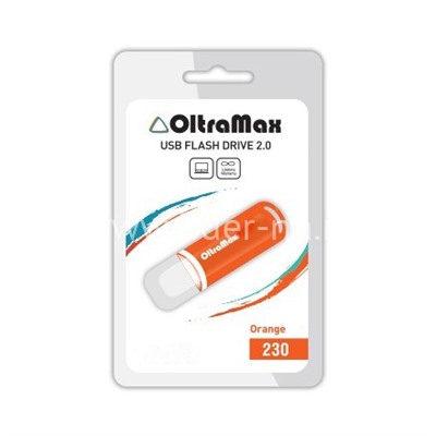 USB Flash 32GB Oltramax (230) оранжевый