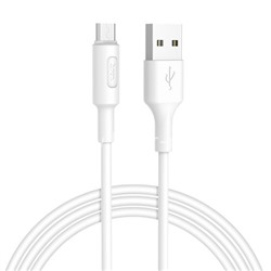 USB кабель micro USB 1.0м HOCO X25 (белый) 2.0A