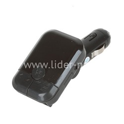 MP3 FM Modulator (Bluetooth/2USB/Micro SD/дисплей/пульт) S9BT черный