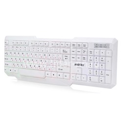 Клавиатура Smartbuy проводная ONE 333 USB (белая)