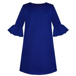Синее платье для девочки 80771-ДН19