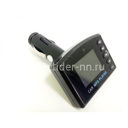 MP3 FM Modulator (USB/Micro SD/дисплей/пульт) черн FM-HDCAP