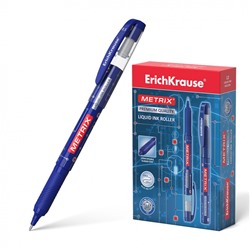 Ручка-роллер Metrix® Stick&Grip Classic, синий